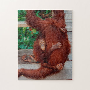 Borneo orangutan 252-pc jigsaw puzzle