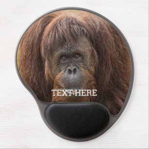 Borneo Orangutan Beautiful Photography Gel Mouse Mat