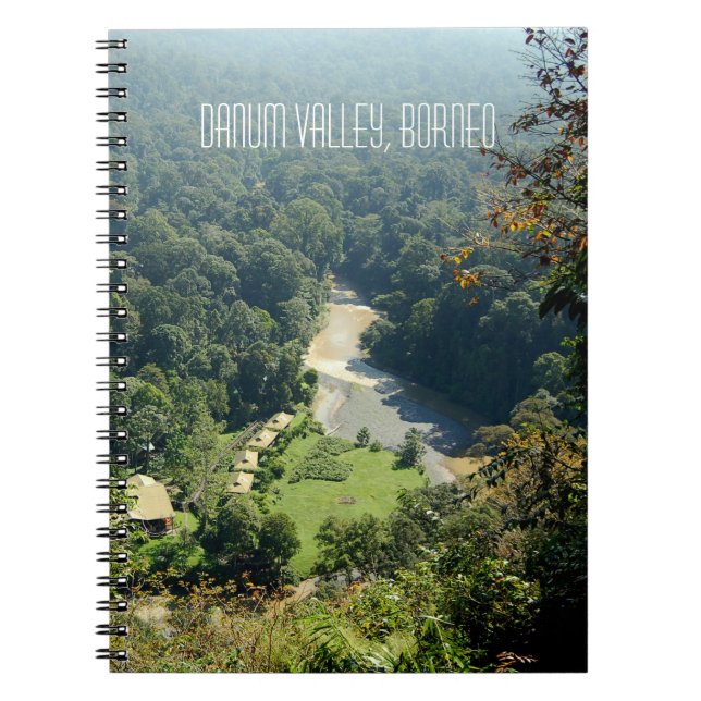 Borneo Rainforest Jungle Travel Photography Notebook (Front)