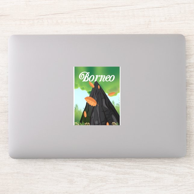 Borneo Rainforest travel poster (Computer)