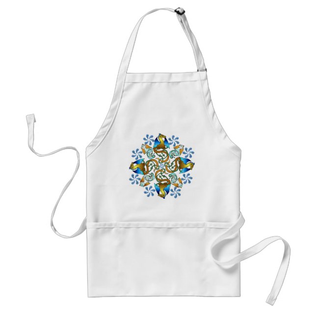 Bornholm Blues Apron (Front)