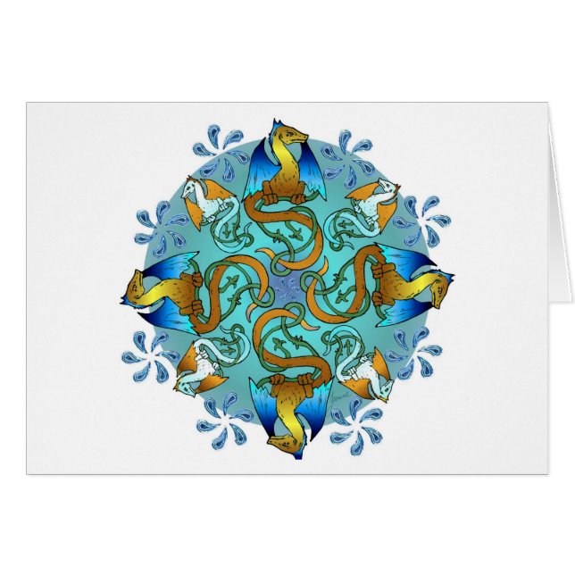 Bornholm Blues Card (Front Horizontal)