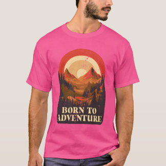 Borno Adventure Nature Outr Survival Camping famil T-Shirt