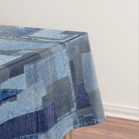 Boro Boro Blue Jean Patchwork Denim Shibori