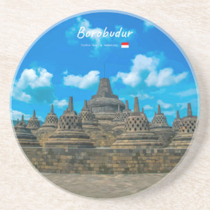 Borobudur, Indonesia - Ancient Buddhist Temple Coaster