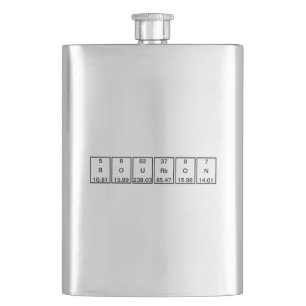 Boron Oxygen Uranium Rubidium Nitrogen (BOURbON) Hip Flask