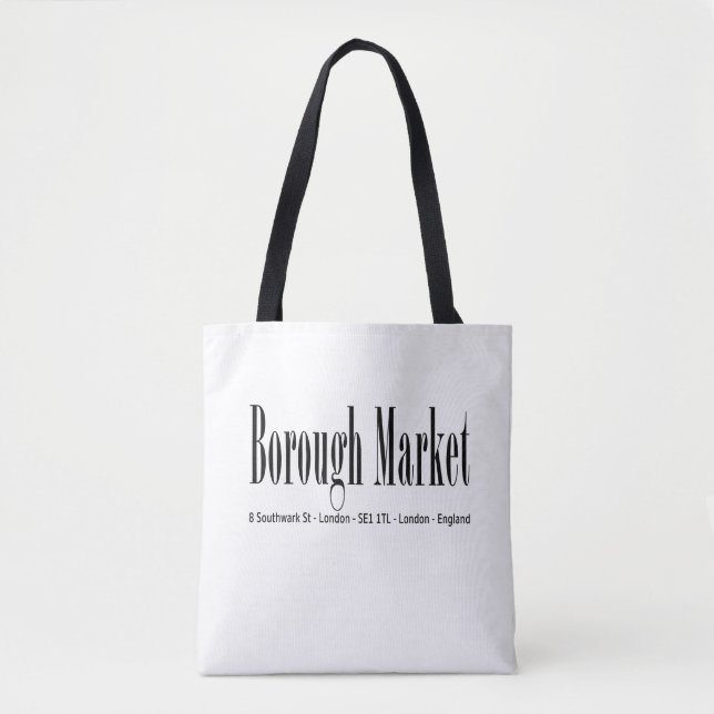 Borough Market Tote Bag (Front)