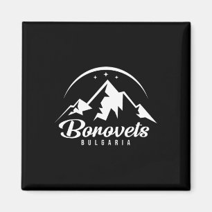 Borovets Bulgaria Ski Resort Skiing Snowboarding Magnet