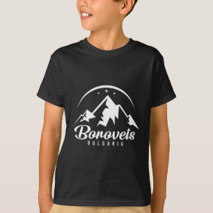 Borovets Bulgaria Ski Resort Skiing Snowboarding T-Shirt