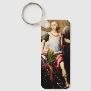 Borovikovsky Inspired Guardian Angel Art Key Ring