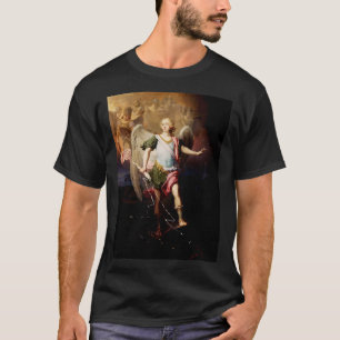 Borovikovsky Inspired Guardian Angel Art T-Shirt