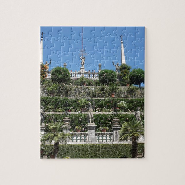 Borromeo Palace in Stresa ,Italy Jigsaw Puzzle (Vertical)