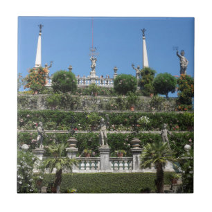 Borromeo Palace in Stresa ,Italy Tile