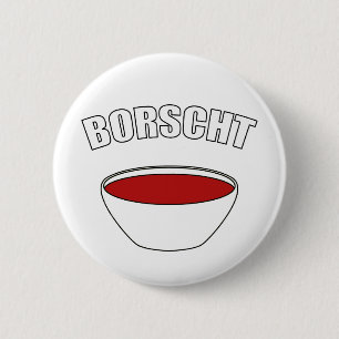 Borscht 6 Cm Round Badge