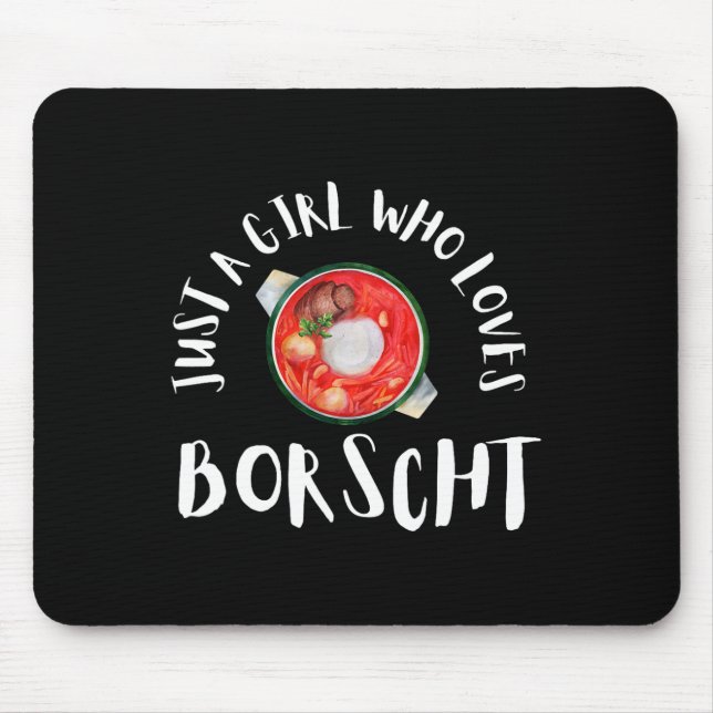Borschtsch Beetroot Ukrainian Borscht 1  Mouse Mat (Front)