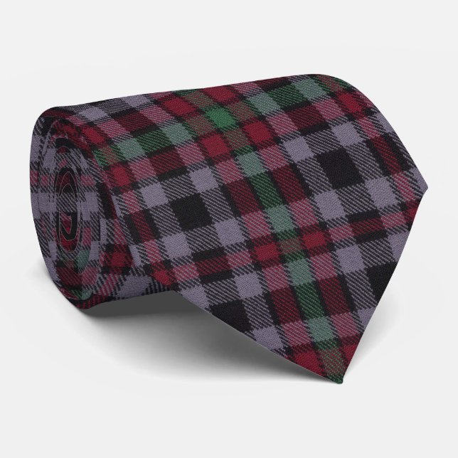 Borthwick Scottish Clan Tartan Tie (Rolled)