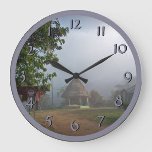 Boruca - Costa Rica Remote Village Backward Clock