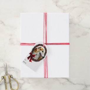 Borzoi Christmas Gift Tags