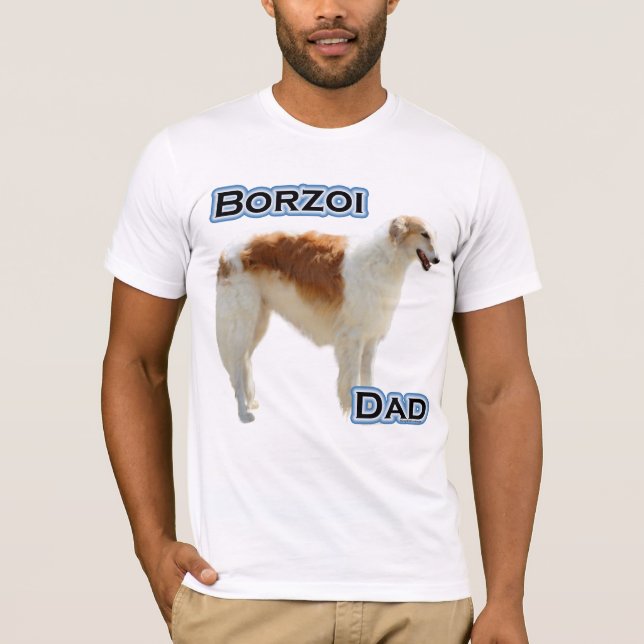 Borzoi Dad 4 T-Shirt (Front)