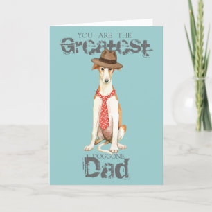 Borzoi Dad Card