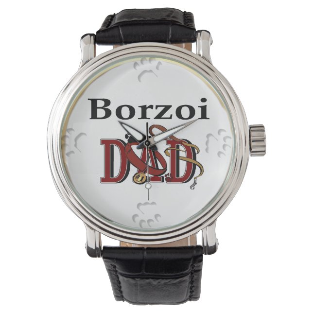 Borzoi Dad Watch (Front)