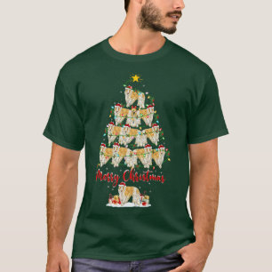 Borzoi Dog Lover Matching Santa Borzoi Christmas T T-Shirt