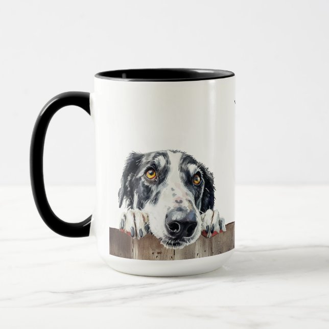 Borzoi Dog Mug (Left)