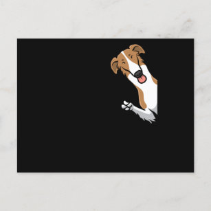 Borzoi Dog Postcard