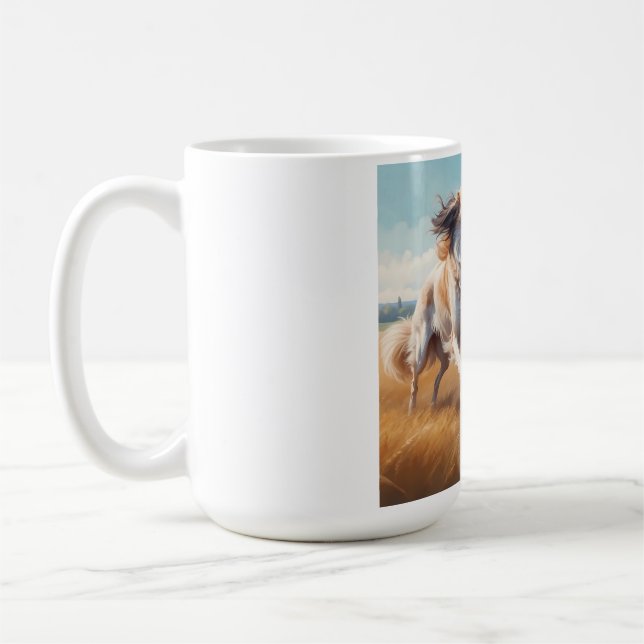 Borzoi Elegant Breed Coffee Mug (Left)