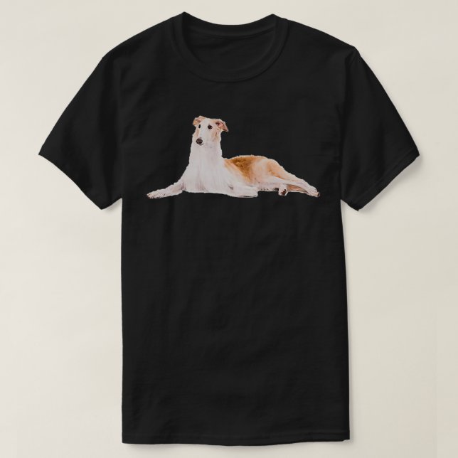 Borzoi Gift  T-Shirt (Design Front)