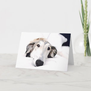 Borzoi love announcement