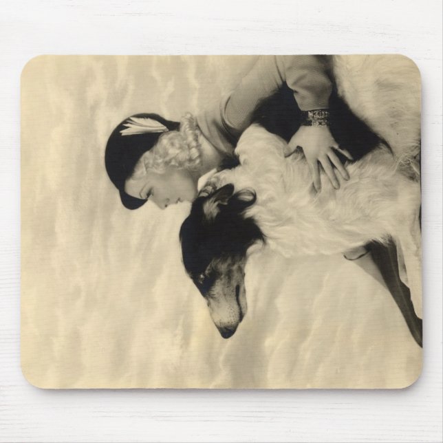 Borzoi Mouse Mat (Front)