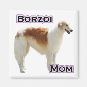 Borzoi Mum 4 - Magnet