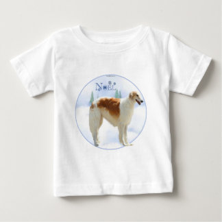 Borzoi Noel Baby T-Shirt