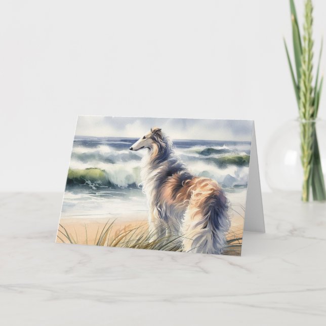 Borzoi On The Dune Announcement (Front)