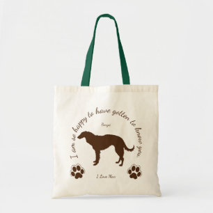 Borzoi Original bag for you and your dog トートバッグ