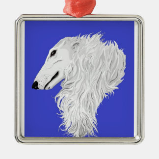 Borzoi ornament