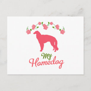 Borzoi Postcard