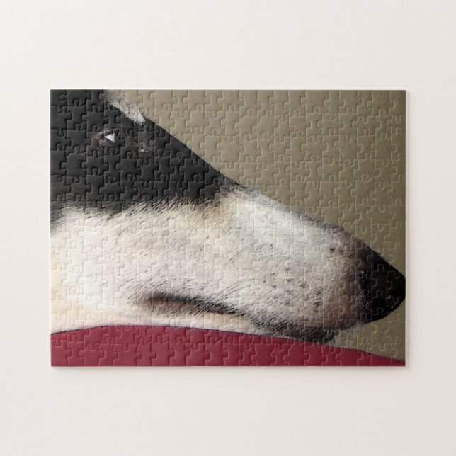 Borzoi Profile Jigsaw Puzzle (Horizontal)