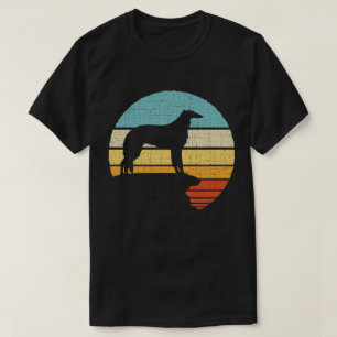  Borzoi Retro Vintage 60s 70s Dog Puppy Owner Love T-Shirt