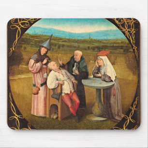 Bosch, Hieronymus - Extracting The Stone Of Madnes Mouse Mat