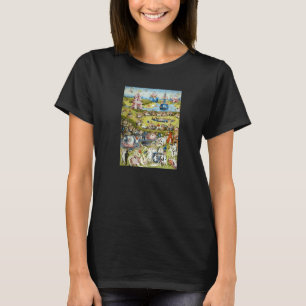 Bosch The Garden Of Earthly Delights 2 For Artists T-Shirt