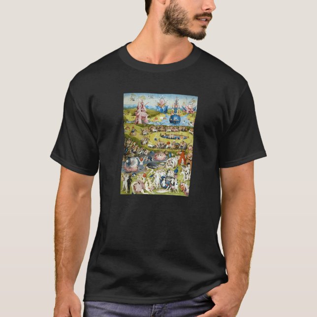 Bosch The Garden Of Earthly Delights 2 For Artists T-Shirt (Front)