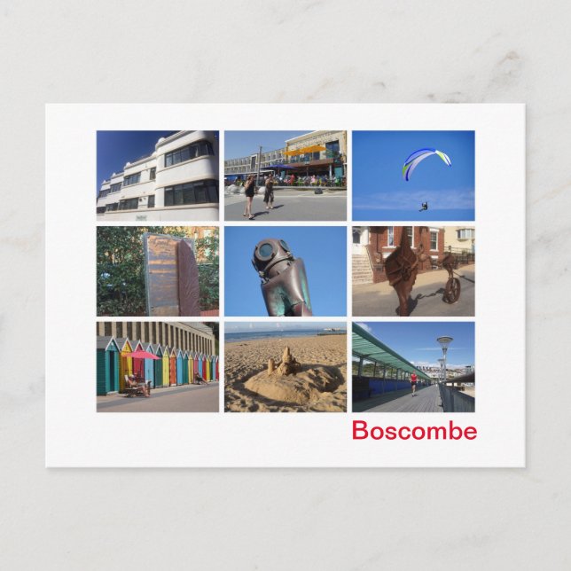 Boscombe Postcard (Front)
