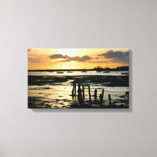 Bosham harbour canvas print