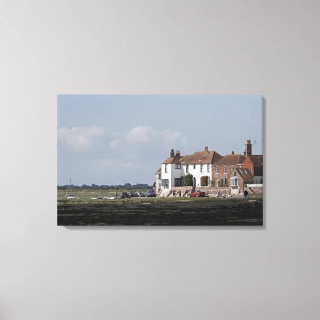 Bosham Harbour - England Canvas Print (Front)
