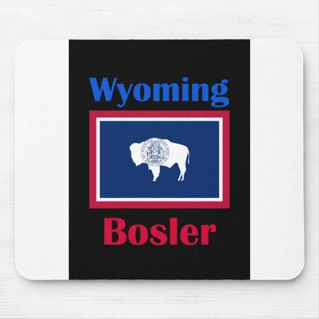 Bosler Wyoming Mouse Mat (Front)