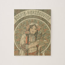 Bosnia and Herzegovina by Alphonse Mucha (1900)