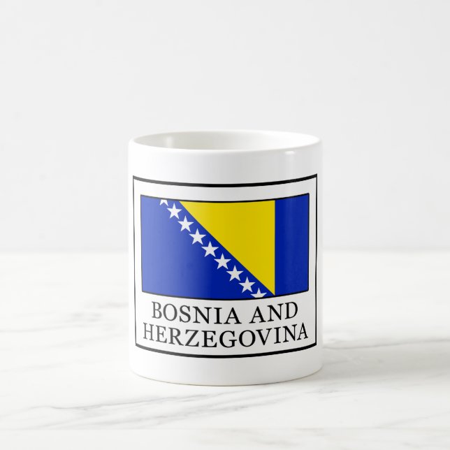 Bosnia and Herzegovina Coffee Mug (Center)