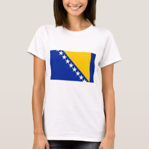 Bosnia and Herzegovina Flag All‑Over Print T-Shirt